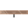 Mexen Flat M08 linear drain 70 cm, rose gold - 1625070-15