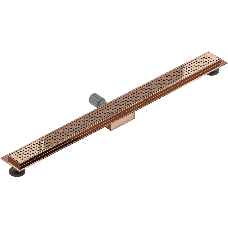 Mexen Flat M08 odpływ liniowy 100 cm, różowe złoto - 1625100-15