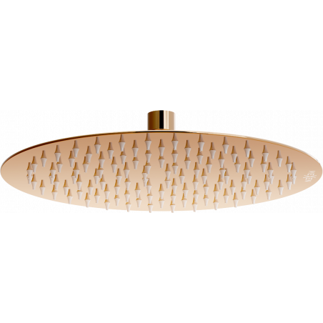 Mexen Slim showerhead 25 cm, rose gold - 79225-60
