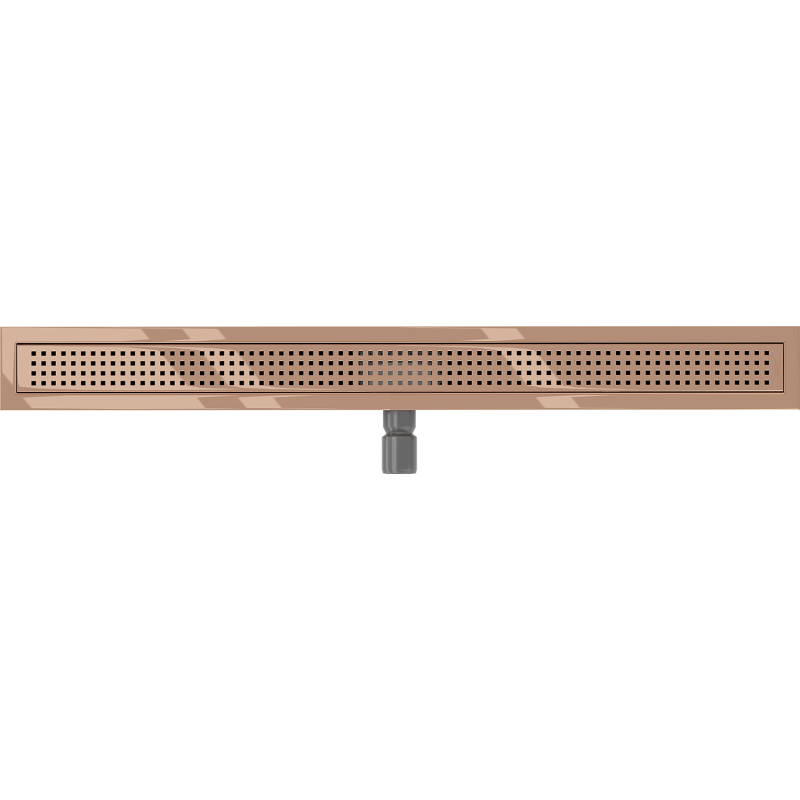 Mexen Flat M08 odpływ liniowy 100 cm, różowe złoto - 1625100-15