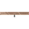 Mexen Flat M08 joonkanalisatsiooni 100 cm, roosa kuld - 1625100-15