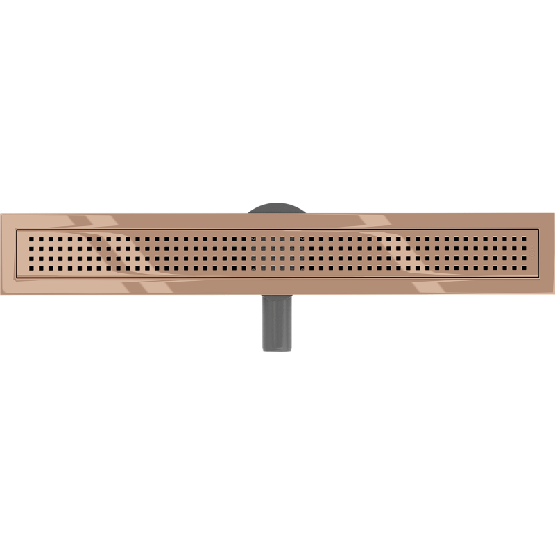 Mexen Flat 360° M08 rotating linear drain 70 cm, rose gold - 1625070-40