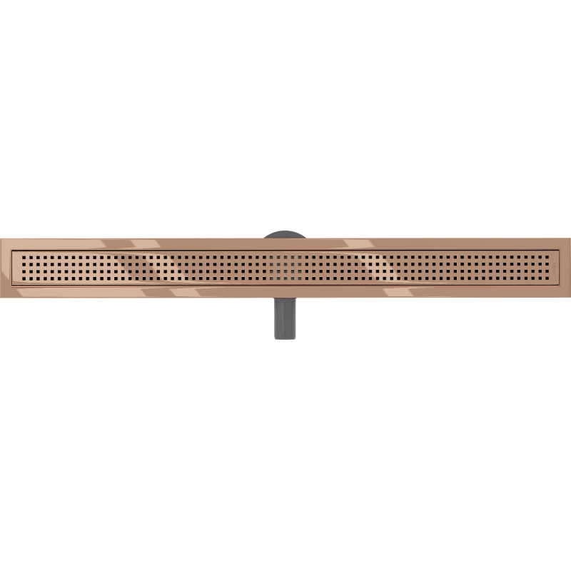 Mexen Flat 360° M08 odpływ liniowy obrotowy 100 cm, różowe złoto - 1625100-40