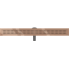 Mexen Flat 360° M08 pöörlev joonduv äravool 100 cm, roosa kuld - 1625100-40