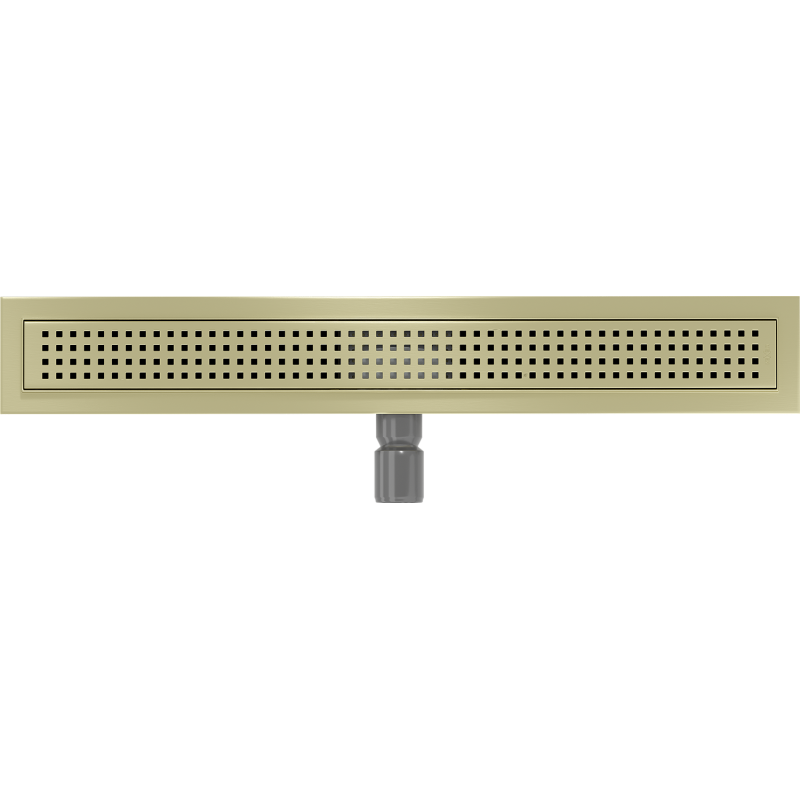Mexen Flat M08 linear drain 70 cm, brushed gold - 1A25070-15