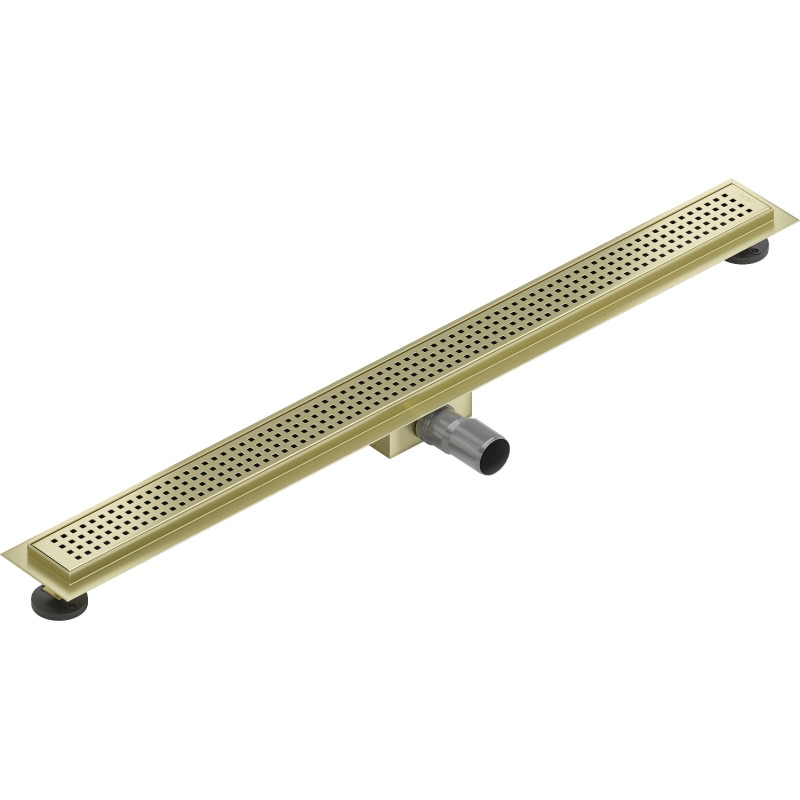 Mexen Flat M08 vihmavee äravool, 80 cm, kuldne harjatud - 1A25080-15