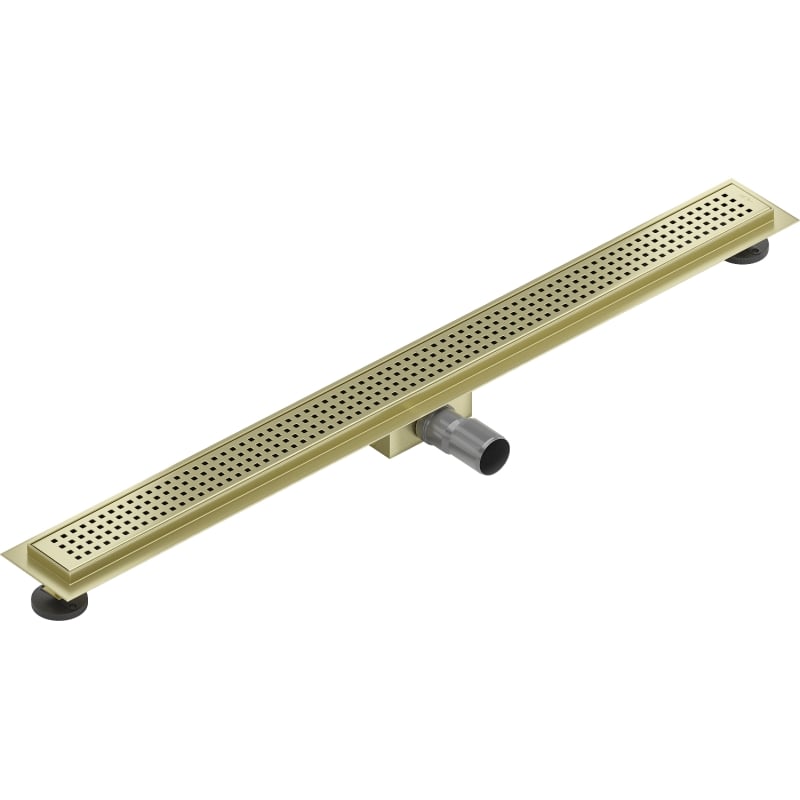 Mexen Flat M08 odpływ liniowy 90 cm, złoty szczotkowany - 1A25090-15