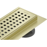 Mexen Flat M08 lineaire afvoer 100 cm, goud geborsteld - 1A25100-15