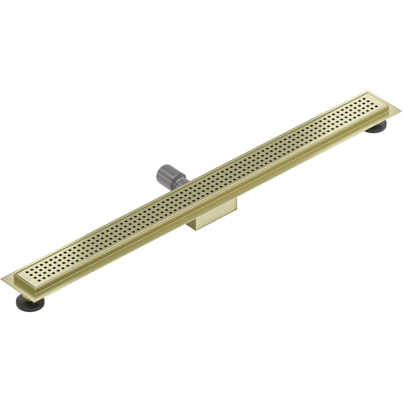 Mexen Flat M08 lineaarne äravool 100 cm, kuldne harjatud - 1A25100-15
