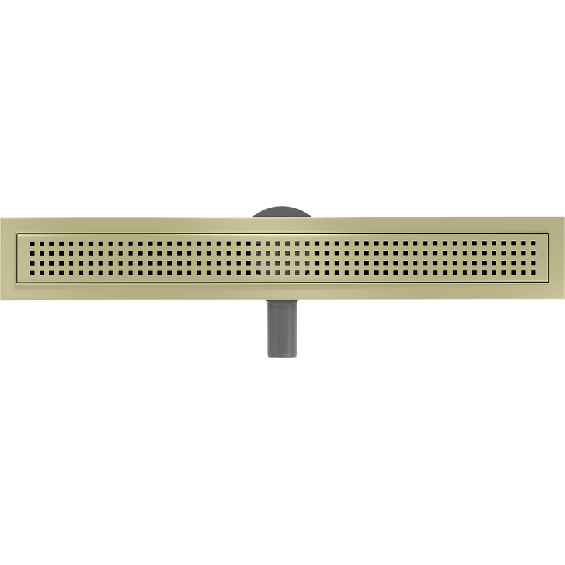 Mexen Flat 360° M08 rotativ Linéardrainage 70 cm, gebast Gold - 1A25070-40