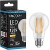 Mexen Vintis Bombilla filamentosa LED E27, A60, 12W, Cálida - 2700K, 1585 lm, transparente - L150-E27-1227-00