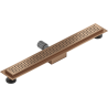 Mexen Flat M08 linear drain 70 cm, brushed copper - 1C25070-15