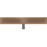 Mexen Flat M08 linear drain 70 cm, brushed copper - 1C25070-15