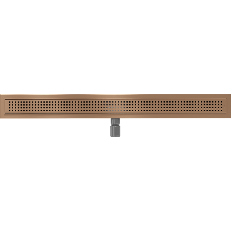 Mexen Flat M08 Linear Drain 100 cm, Brushed Copper - 1C25100-15