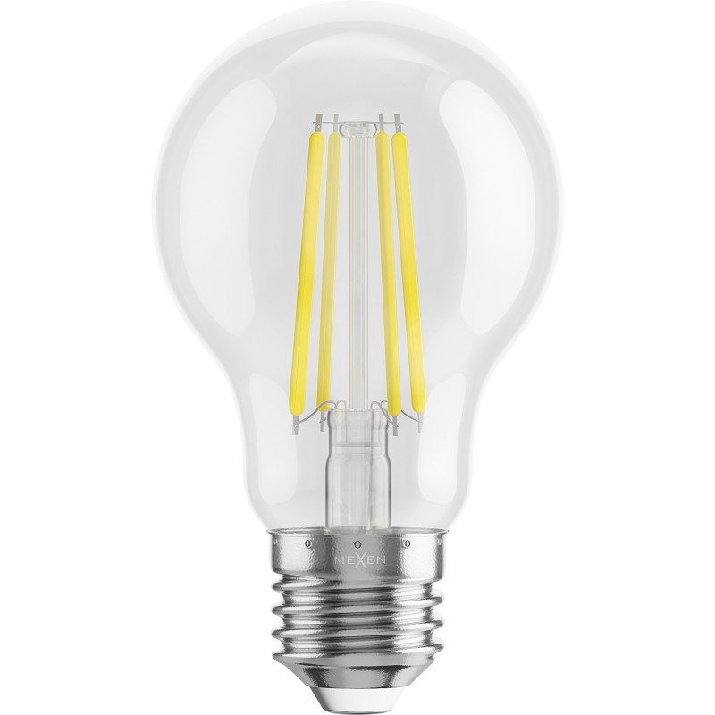 Mexen Vintis Bombilla LED de filamento E27, A60, 8W, Neutra - 4000K, 1055 lm, clara - L150-E27-0840-00