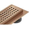 Mexen Flat 360° M08 odpływ liniowy obrotowy 80 cm, miedź szczotkowana - 1C25080-40