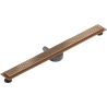 Mexen Flat 360° M08 rotirajući linearni odvod 100 cm, brušeni bakar - 1C25100-40