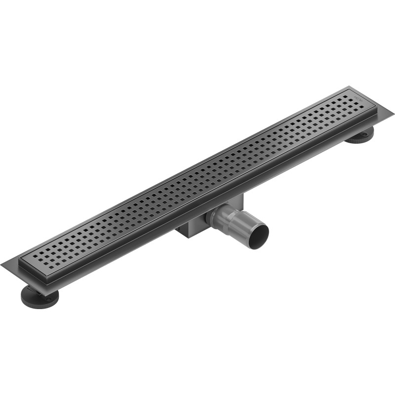 Mexen Flat M08 lineaarne äravool 50 cm, harjatud gun grey - 1E25050-15