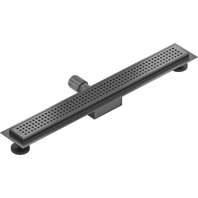 Mexen Flat M08 lineaarne äravool 50 cm, harjatud gun grey - 1E25050-15