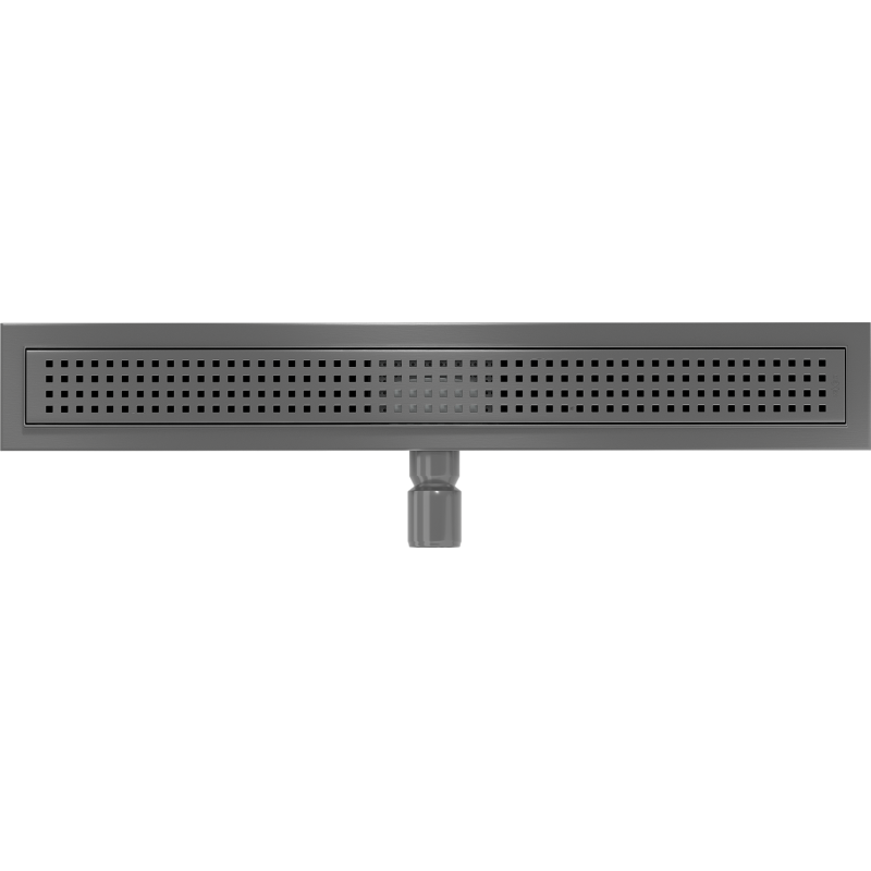Mexen Flat M08 linear drain 60 cm, gun gray brushed - 1E25060-15