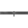 Mexen Flat 360° M08 odpływ liniowy obrotowy 100 cm, gun gray szczotkowany - 1E25100-40