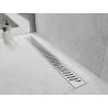 Mexen Flat M09 maskownica do odpływu liniowego 80 cm, inox - 1028080