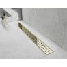 Mexen Flat M12 decorative cover for linear drain 70 cm, gold - 1521070