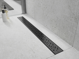 Mexen Flat M12 linearni odvod 60 cm, crni - 1721060-15
