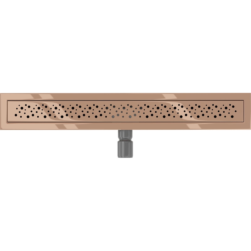 Mexen Flat M12 joone äravool 50 cm, roosa kuld - 1621050-15