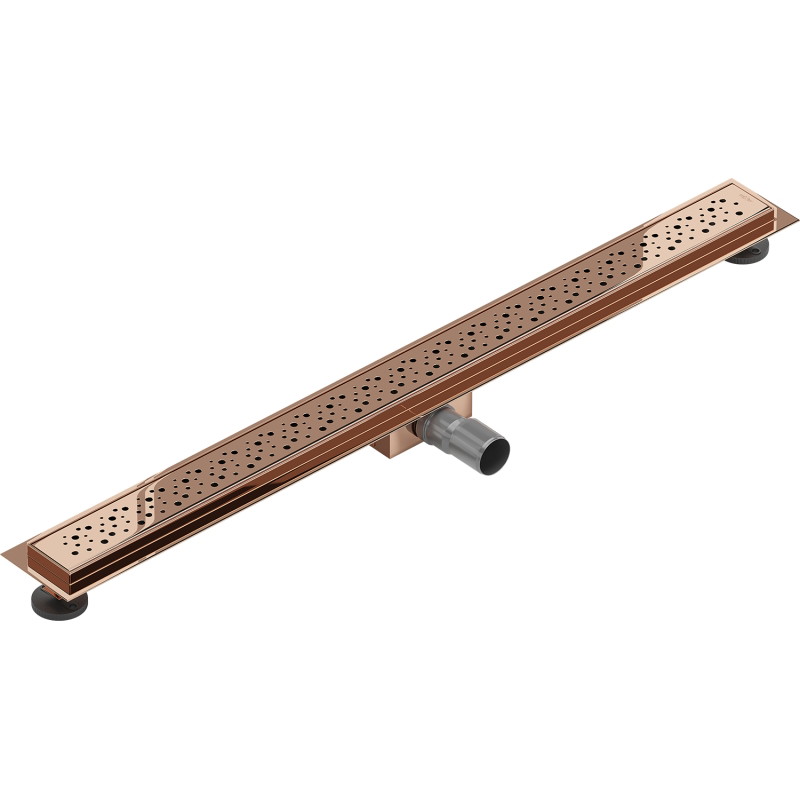 Mexen Flat M12 joone äravool 100 cm, roosa kuld - 1621100-15