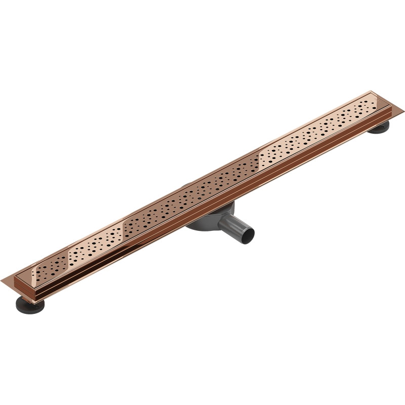 Mexen Flat 360° M12 pööratav lineaarne äravool 100 cm, roosakuld - 1621100-40