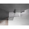 Mexen Velar L parawan nawannowy 2-skrzydłowy rozsuwany 80 x 150 cm, grafit, gun metal - 896-080-003-41-95