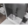 Mexen Velar L dušisein 2-osaline liikuv 95 x 150 cm, grafiit, gun metal - 896-095-003-41-95