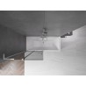 Mexen Velar L 2-osaline liugrull vannisein 95 x 150 cm, grafiit, kroom - 896-095-003-41-01