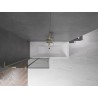 Mexen Velar L vannipaneel 2-tiivaga, lükanduksedega 95 x 150 cm, grafiit, kuldne - 896-095-003-41-50