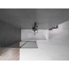Mexen Velar L parawan nawannowy 2-skrzydłowy rozsuwany 100 x 150 cm, grafit, gun metal - 896-100-003-41-95