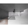 Mexen Velar L vannisirm 2-lüliline lükatav 100 x 150 cm, grafiit, harjatud gun gray - 896-100-003-41-66