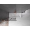 Mexen Velar L vanniavaip kahe tiivaga, liuglev 100 x 150 cm, grafiit, roosa kuld - 896-100-003-41-60