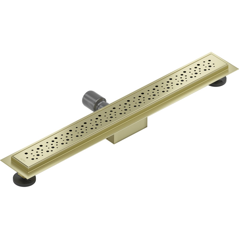 Mexen Flat M12 joonkanalisatsioon 50 cm, harjatud kuldne - 1A21050-15
