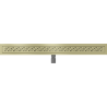 Mexen Flat M12 lineaarne äravool 100 cm, harjatud kuld - 1A21100-15
