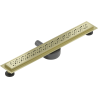 Mexen Flat 360° M12 pöörlev joontrap 60 cm, kuldne harjatud - 1A21060-40
