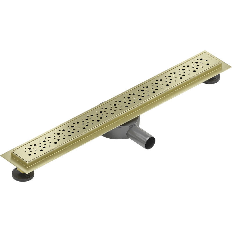 Mexen Flat 360° M12 pöörlev joontrap 60 cm, kuldne harjatud - 1A21060-40
