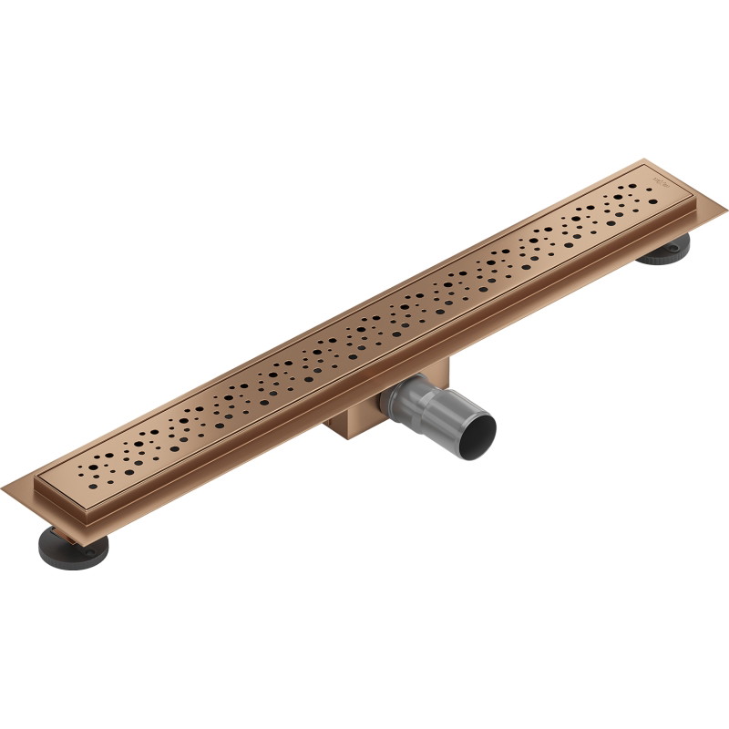 Mexen Flat M12 joonäravool 60 cm, harjatud vask - 1C21060-15
