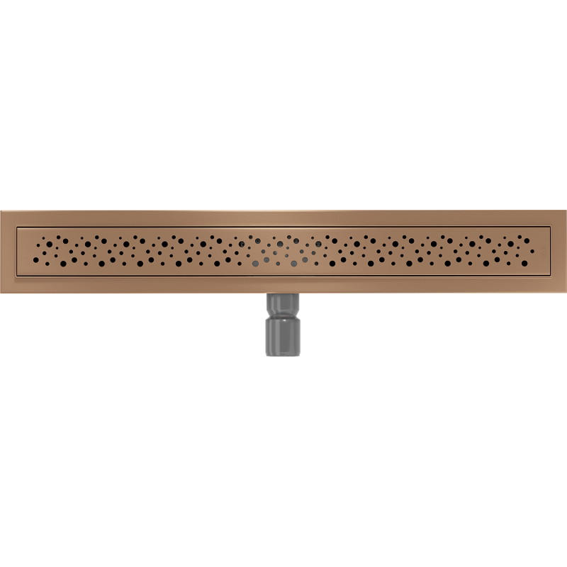 Mexen Flat M12 joonäravool 60 cm, harjatud vask - 1C21060-15