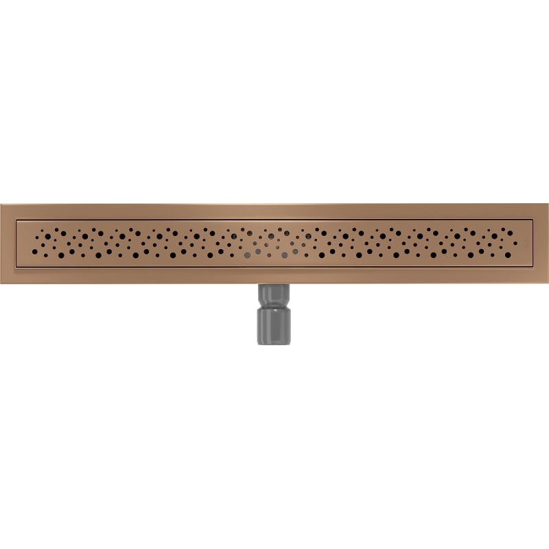 Mexen Flat M12 odpływ liniowy 60 cm, miedź szczotkowana - 1C21060-15