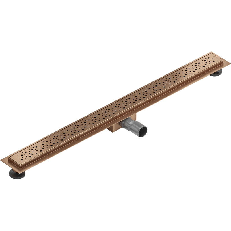 Mexen Flat M12 joone äravool 100 cm, harjatud vask - 1C21100-15