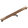 Mexen Flat M12 joone äravool 100 cm, harjatud vask - 1C21100-15