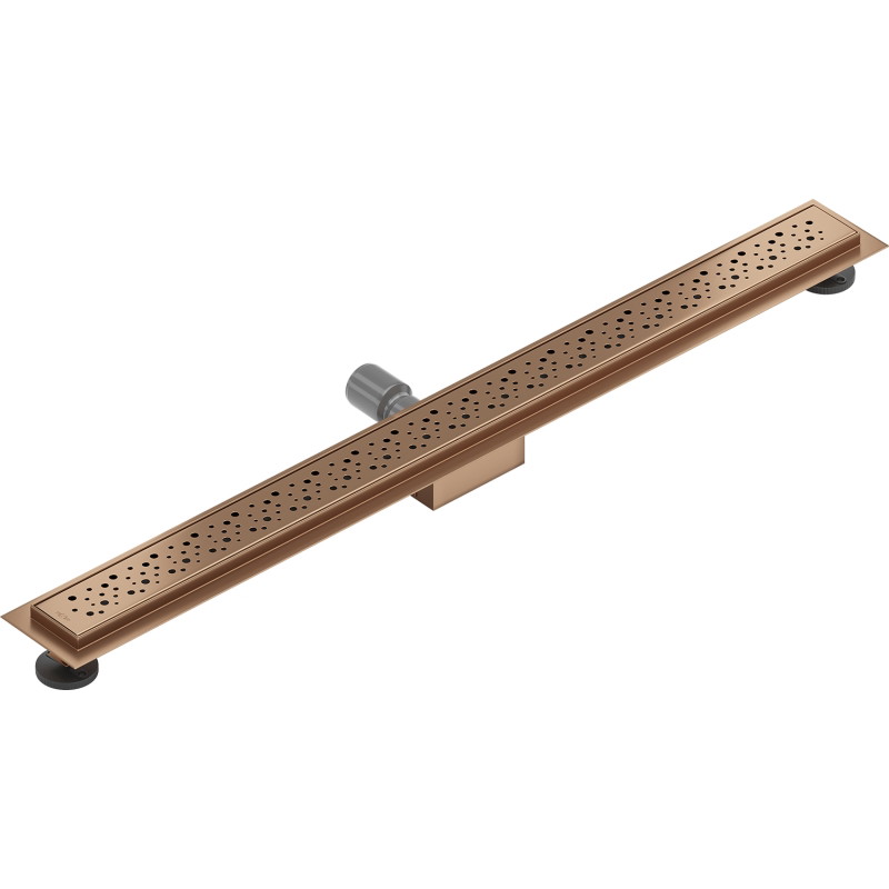 Mexen Flat M12 joone äravool 100 cm, harjatud vask - 1C21100-15