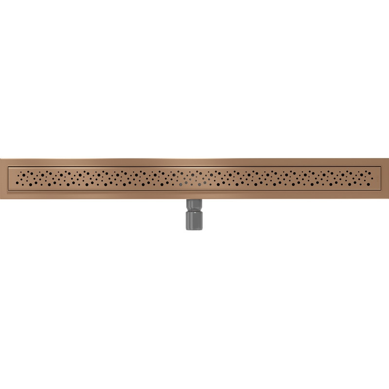 Mexen Flat M12 joone äravool 100 cm, harjatud vask - 1C21100-15
