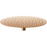 Mexen Slim alcachofa de ducha de 25 cm, oro rosa - 79225-60